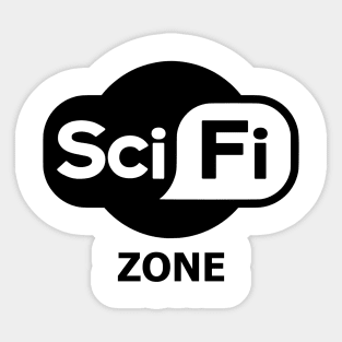 Scifi zone Sticker